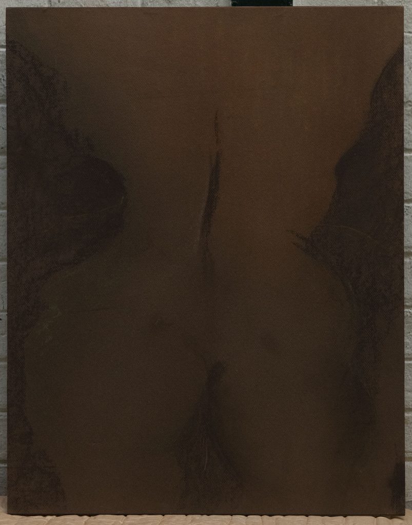 Pastel 65x50cm Italian paper maroufler on wood